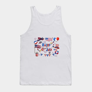 Happy 4th of July Tank Top